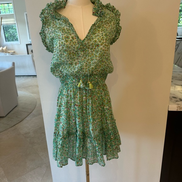 Poupette St Barth Triny mini dress Size medium - Picture 9 of 9